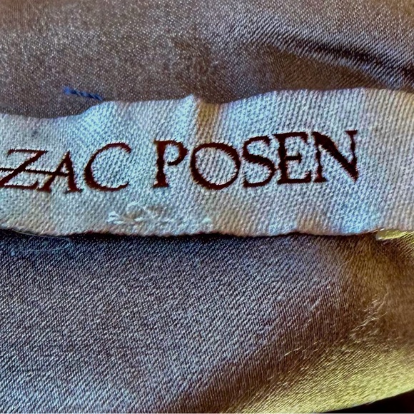 Zac Posen Black satin sheath Bow cocktail dress - Picture 4 of 9